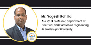 Institute of Engineering and technology, JKLU, Assistant professor, EEE: Mr. Yogesh Rohilla Interview